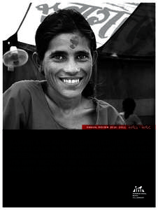 Annual Review 2010 -  Basanti’s relative accompanied her to INF’s fistula camp in Surkhet and was so excited