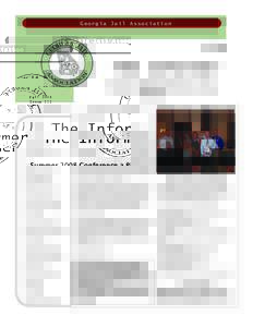 Georgia Jail Association  Newsletter Date Fall 2008 Issue III