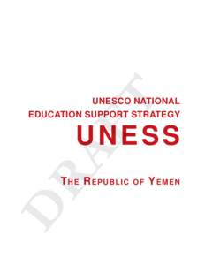 FT  UNESCO NATIONAL EDUCATION SUPPORT STRATEGY