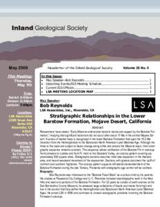 Geography of California / Geography of the United States / California / Barstovian / Groundwater / Barstow /  California / Barstow Formation / Mojave Desert / Bed / Water well / Geology / Inland Empire