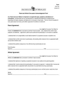 Microsoft Word - ParentandAthleteConcussion Acknowledgement Form6145.2_o_