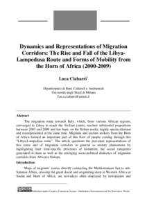 Africa / Forced migration / Lampedusa / Libya / Kufra / Muammar Gaddafi / Bird migration / Refugee / Emigration from Africa / Military dictatorship / Political geography / International relations