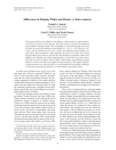 Personality and Social Psychology Review 2005, Vol. 9, No. 1, 2–16 Copyright © 2005 by Lawrence Erlbaum Associates, Inc.