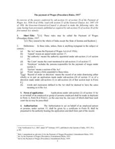 Ceylon Citizenship Act / United Kingdom labour law / Taxation in the United States / Truck Acts