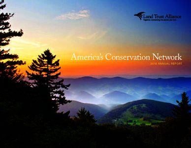 America’s Conservation Network[removed]ANNUAL REPORT BOARD OF DIRECTORS David Anderson, Chair