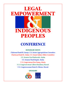 Aboriginal title in the United States / Alaska Federation of Natives / Alaska Native / Hernando de Soto Polar / Commission on Legal Empowerment of the Poor / Alaska / Native Americans in the United States / Empowerment / Indigenous peoples by geographic regions / Americas / Development / United States