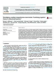 Behavior / Reading comprehension / Question / Special education / Educational psychology / Readability / Guided reading / Causality / Reciprocal teaching / Reading / Education / Linguistics