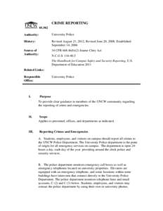 Microsoft Word - Crime Reporting 2012 Draft (3).doc