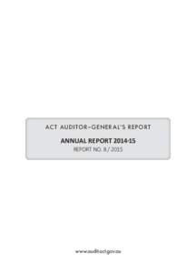 Annual ReportOct 2015 final version sent to printers