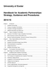 Partnership / Structure / Higher education in the United Kingdom / Quality Assurance Agency for Higher Education / Quality assurance