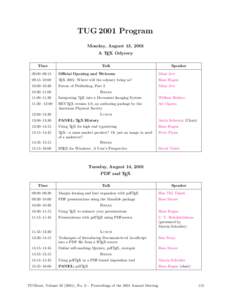 TeX / Donald Knuth / Typesetting / Digital typography / Macro programming languages / MathML / Computer Modern / LuaTeX / New Typesetting System / Application software / Typography / Software