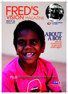Issue 36, February 2014 PLUS  10 minUteS to reStore SigHt | tHe new ePidemic