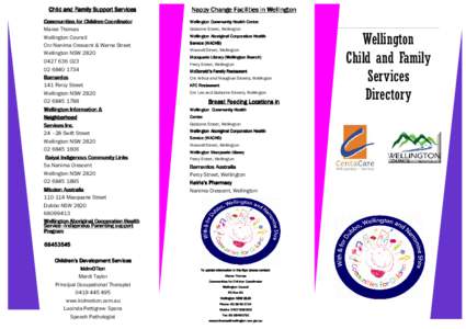 Child and family services directory