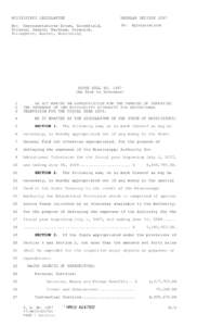 MISSISSIPPI LEGISLATURE  REGULAR SESSION 2007 By: Representatives Brown, Broomfield, Dickson, Hudson, Markham, Peranich,