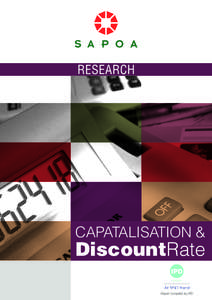 research  Capatalisation & DiscountRate Report compiled by IPD