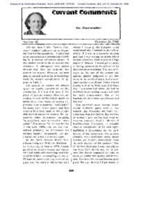 Essays of an Information Scientist, Vol:4, p, Current Contents, #42, p.5-10, October 20, 1980 %x