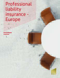 Professional liability insurance Europe Markel Global Insurance