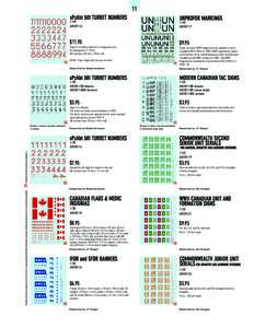 11 sPzAbt 501 TURRET NUMBERS UNPROFOR MARKINGS  1/35