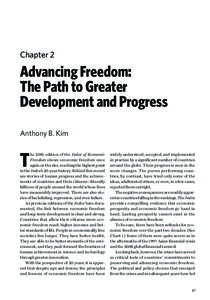 Chapter 2  Advancing Freedom: The Path to Greater Development and Progress Anthony B. Kim