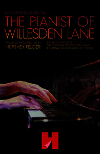 MONA GOLABEK IN  THE PIANIST OF WILLESDEN LANE  REVERBERATION