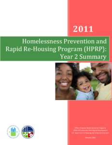 Homelessness Prevention and Rapid Re-Housing Program (HPRP): Year 2 Summary