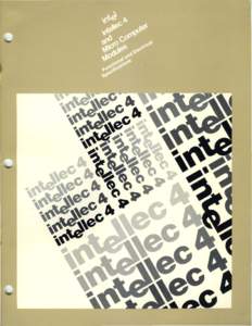 The Control Console directs and monitors all activities of the Intellec 4. Complete processor status and machine cycle conditions are displayed, and operational control of all processor activity is provided. Additional 