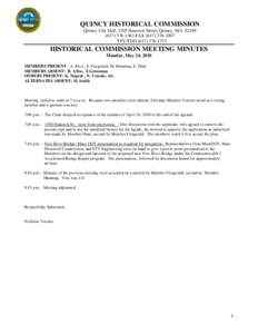 Microsoft Word - Quincy_Historical_Commission_5[removed]doc