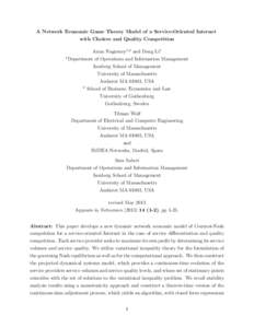 Oligopoly / Mathematical analysis / Cournot competition / Mathematics / Objective Systems Integrators / Service provider / Nash equilibrium / Projected dynamical system / Antoine Augustin Cournot / Game theory / Economics / Competition