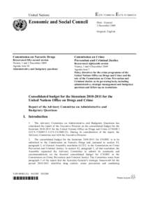 Counter-terrorism / Crime / Drug control law / Human trafficking / United Nations Office on Drugs and Crime / Government / Political corruption / United Nations System / Commission on Narcotic Drugs / United Nations / Law / Drug policy