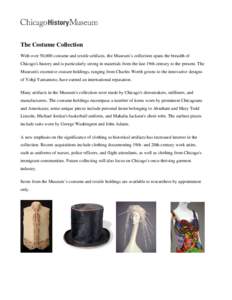 Costume Collection Fact Sheet