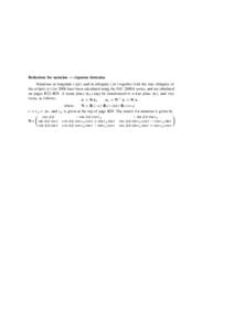 B30  REDUCTION OF CELESTIAL COORDINATES Reduction for precession—approximate formulae (continued) The precessional constants p, m, etc. are as follows: