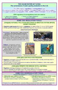 Clean Water Act Fact Sheet