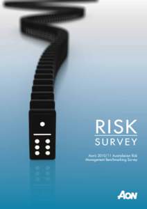 RISK  SURVEY Aon’s[removed]Australasian Risk Management Benchmarking Survey