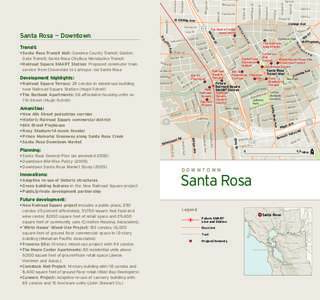 Santa Rosa Transit Mall / Santa Rosa CityBus / Santa Rosa Creek / Santa Rosa /  Laguna / Burbank /  California / Sonoma County /  California / Sonoma County Transit / Santa Rosa / Geography of California / California / Santa Rosa /  California