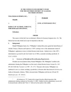 Form / Gun politics in the United States / Gun Control Act / Willingham / Gun politics / Federal Firearms License / Bureau of Alcohol /  Tobacco /  Firearms and Explosives / Politics of the United States