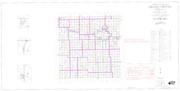 GENERAL HIGHWAY MAP  P ADAMS COUNTY