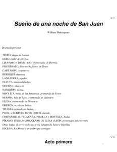 Sueño de una noche de San Juan - Biblioteca Virtual Miguel de Cervantes