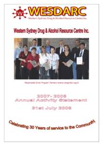 Western Sydney Regional Organisation of Councils / Harm reduction / Alcoholism / Sydney / Ethics / Alcohol abuse / Local government in Australia