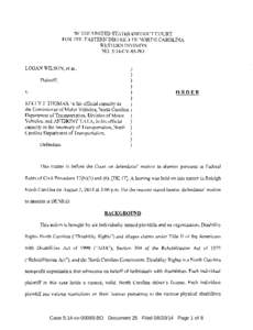 Standing / Lawsuit / Federal Rules of Civil Procedure / Plaintiff / Civil procedure / DaimlerChrysler Corp. v. Cuno / Doe v. MySpace / Law / 101st United States Congress / Americans with Disabilities Act