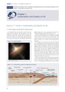 FY2010  Part 1, Chapter 1 − Sustainability and Quality of Life FY2010
