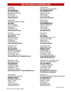 Microsoft Word - FeeWaiverCoord_current.doc