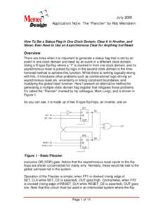 July 2000 Application Note: The 