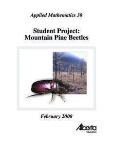 Phyla / Protostome / Flora of the United States / Beetle / Lodgepole Pine / Dendroctonus / Agent-based model in biology / Colorado Beetle Kill / Curculionidae / Woodboring beetles / Mountain pine beetle