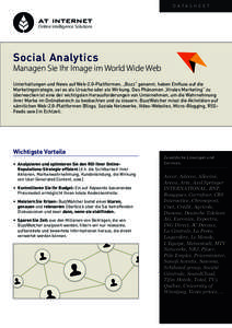 Social Analytics: BuzzWatcher – AT Internet