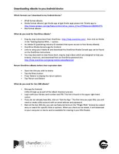 Electronic publishing / Software / Blio / Mobipocket / EPUB / Android / OverDrive Media Console / Overdrive / Comparison of iOS e-book reader software / E-books / Computing / Computer file formats