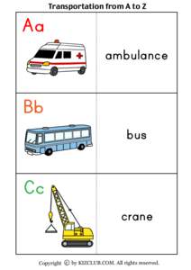 Transportation from A to Z  Aa ambulance  Bb