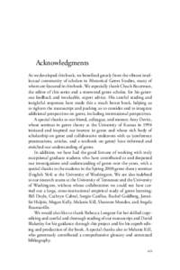 Acknowledgments As we developed this book, we benefited greatly from the vibrant intellectual community of scholars in Rhetorical Genre Studies, many of whom are featured in this book. We especially thank Chuck Bazerman,