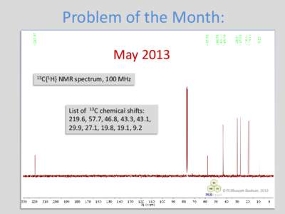 Problem of the Month:  June 2012