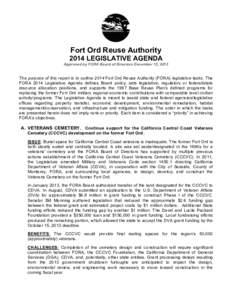 Fort Ord / Monterey-Salinas Transit / Reuse / Monterey County /  California / California / California State University /  Monterey Bay