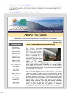 CSPDC Newsletter January 2014